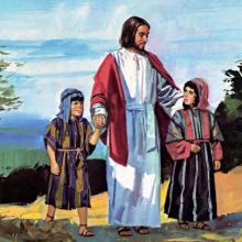 John Nelson, 20th Century, American illustrator. Images of the life of Jesus Christ.