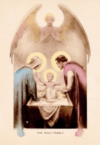 Artist Charles Bosseron Chambers 1883-1964, United States. Bible scenes and images of the Life of Jesus Christ.