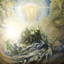 Artist is Jean Delville 1867-1953, Belgium