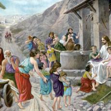 Christ blessing the little children