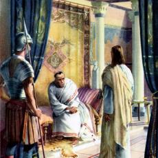 Images of Jesus by Artist A.W. Lacey