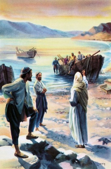 Images of Jesus by Artist A.W. Lacey