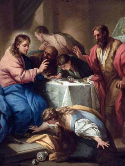 Artist is Benedetto Luti 1666-1724, Italy