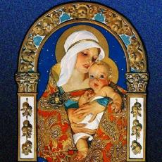 Christmas Nativity images by Joseph Christian Leyendecker