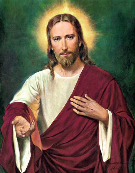 Images of Jesus Christ by artist William Luberoff 1910-2002, United States