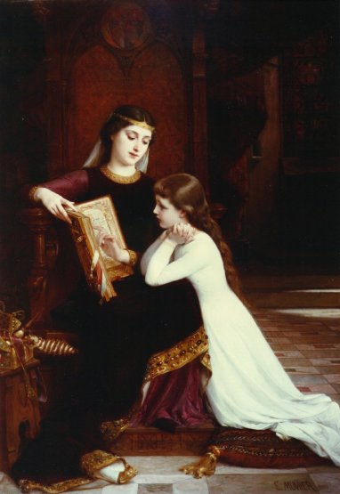 Emile_Munier_reading_lesson