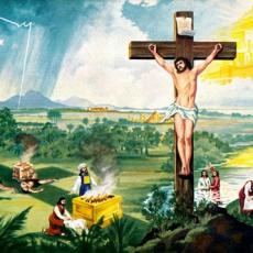 Panoramic illustration by Lester Milton Quade