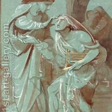 Study-For-The-Blind-Man-Of-Bethsaida-On-The-North-Wall-Of-The-Chapel-Of-The-Ascension,-London