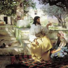 Semiradsky_Christ_Martha_Maria