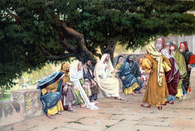TISSOT_pharisees tested him