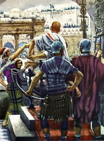 TISSOT_pilate washes hands