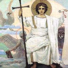 Artist is Viktor Mikhaylovich Vasnetsov