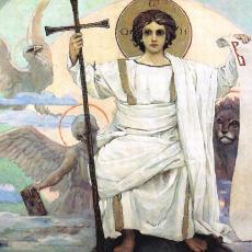Artist is Viktor Mikhaylovich Vasnetsov