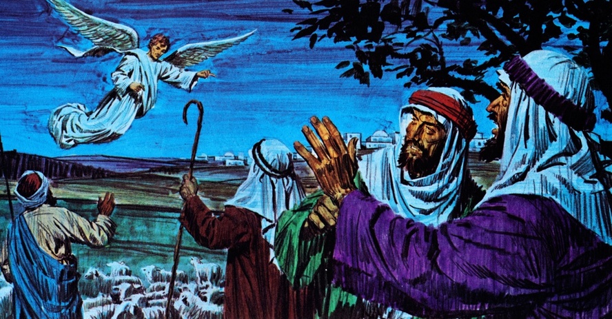 Artist is John William Walter, 20th Century, American illustrator. Images of the life of Jesus Christ. Bible story pictures.