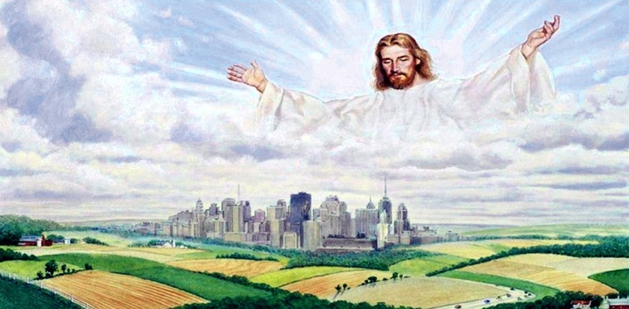 Artist is John William Walter, 20th Century, American illustrator. Images of the life of Jesus Christ. Bible story pictures.
